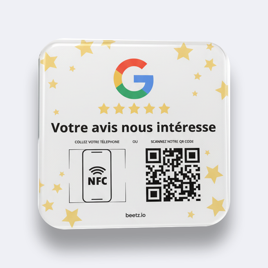 Plaque Avis Google